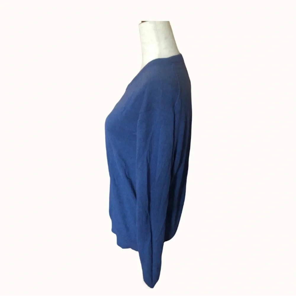 St.‎ John’s Bay V-neck Mens Blue Sweater Size S